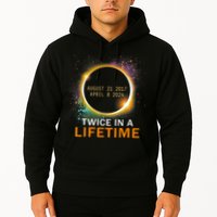 Total Solar Eclipse Twice In A Lifetime 2024 Total Eclipse Hoodie