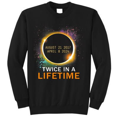 Total Solar Eclipse Twice In A Lifetime 2024 Total Eclipse Sweatshirt