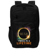Total Solar Eclipse Twice In A Lifetime 2024 Total Eclipse Impact Tech Backpack