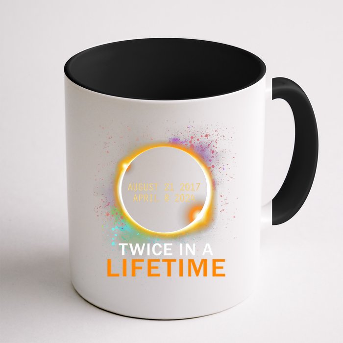 Total Solar Eclipse Twice In A Lifetime 2024 Total Eclipse Mug