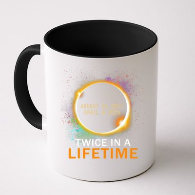 Total Solar Eclipse Twice In A Lifetime 2024 Total Eclipse Coffee Mug