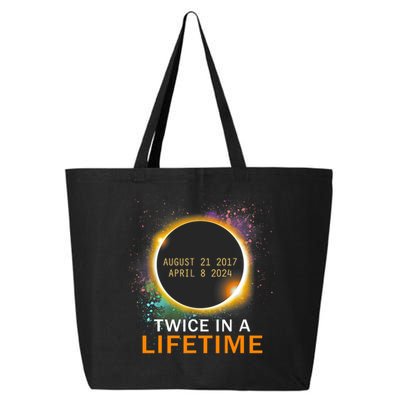 Total Solar Eclipse Twice In A Lifetime 2024 Total Eclipse 25L Jumbo Tote