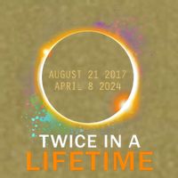 Total Solar Eclipse Twice In A Lifetime 2024 Total Eclipse Garment-Dyed Women's Muscle Tee