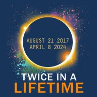 Total Solar Eclipse Twice In A Lifetime 2024 Total Eclipse Infant Baby Jersey Bodysuit