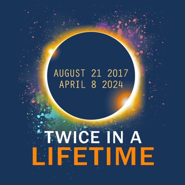 Total Solar Eclipse Twice In A Lifetime 2024 Total Eclipse Infant Baby Jersey Bodysuit