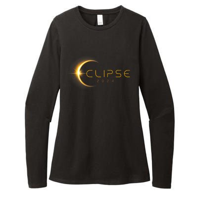 Total Solar Eclipse America Totality April 8 2024 Astronomy Womens CVC Long Sleeve Shirt