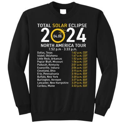 Total Solar Eclipse April 8 2024 Path Of The Eclipse Sweatshirt