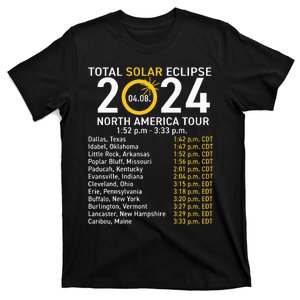 Total Solar Eclipse April 8 2024 Path Of The Eclipse T-Shirt