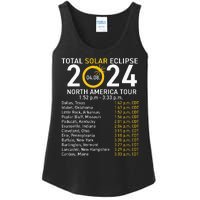 Total Solar Eclipse April 8 2024 Path Of The Eclipse Ladies Essential Tank