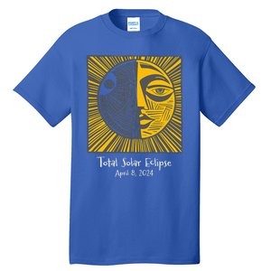 Total Solar Eclipse April 8 2024 Tall T-Shirt