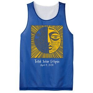 Total Solar Eclipse April 8 2024 Mesh Reversible Basketball Jersey Tank