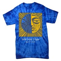 Total Solar Eclipse April 8 2024 Tie-Dye T-Shirt