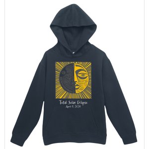 Total Solar Eclipse April 8 2024 Urban Pullover Hoodie