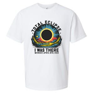 Total Solar Eclipse I Was There Monday April 8th 2024 Sueded Cloud Jersey T-Shirt