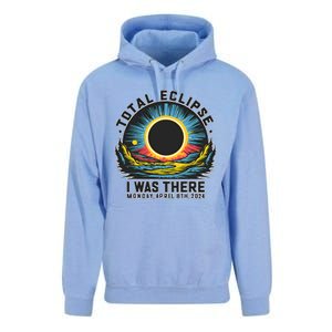 Total Solar Eclipse I Was There Monday April 8th 2024 Unisex Surf Hoodie