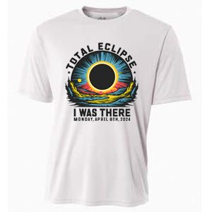 Total Solar Eclipse I Was There Monday April 8th 2024 Cooling Performance Crew T-Shirt