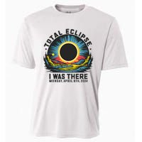 Total Solar Eclipse I Was There Monday April 8th 2024 Cooling Performance Crew T-Shirt