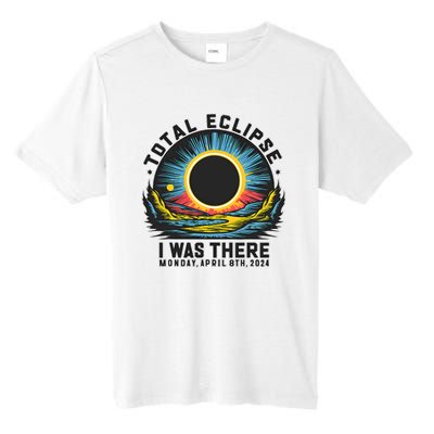 Total Solar Eclipse I Was There Monday April 8th 2024 Tall Fusion ChromaSoft Performance T-Shirt