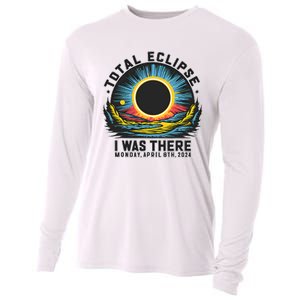 Total Solar Eclipse I Was There Monday April 8th 2024 Cooling Performance Long Sleeve Crew