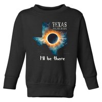 Total Solar Eclipse 2024 Texas Toddler Sweatshirt