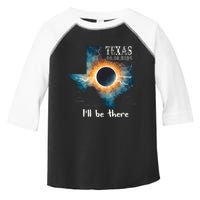 Total Solar Eclipse 2024 Texas Toddler Fine Jersey T-Shirt