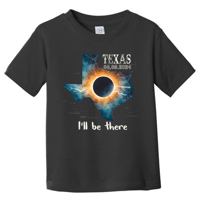 Total Solar Eclipse 2024 Texas Toddler T-Shirt