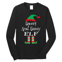 The Sassy Elf Family Matching Group Christmas Gift Funny Long Sleeve Shirt