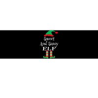 The Sassy Elf Family Matching Group Christmas Gift Funny Bumper Sticker