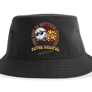 Total Solar Eclipse Chase 2024 Sun Is Getting Mooned Sustainable Bucket Hat