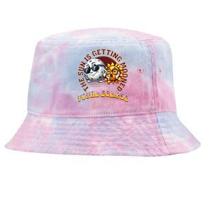 Total Solar Eclipse Chase 2024 Sun Is Getting Mooned Tie-Dyed Bucket Hat