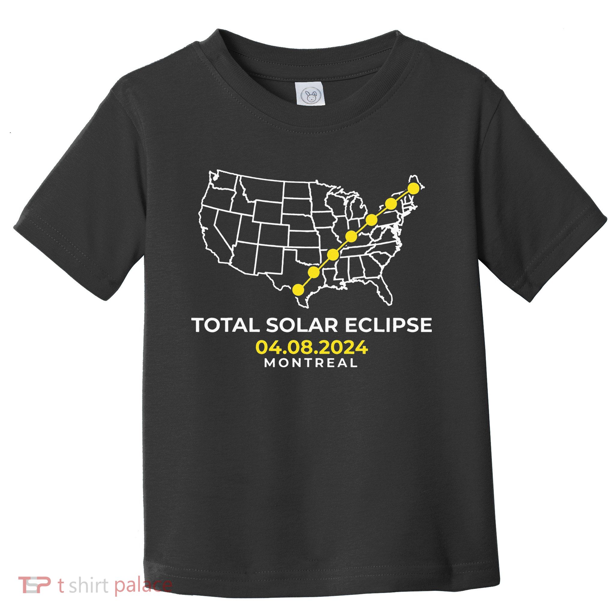Totality Solar Eclipse Montreal Toddler T-Shirt