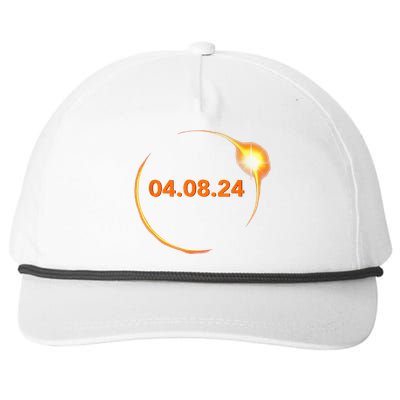 Total Solar Eclipse 04.08.2024 Totality Snapback Five-Panel Rope Hat