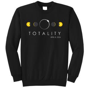 Total Solar Eclipse April 8 2024 Phases Totality Sweatshirt