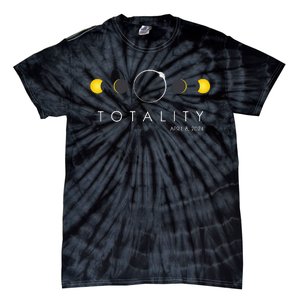 Total Solar Eclipse April 8 2024 Phases Totality Tie-Dye T-Shirt