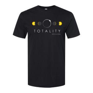 Total Solar Eclipse April 8 2024 Phases Totality Softstyle CVC T-Shirt