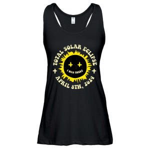 Total Solar Eclipse I Was There April 8th Ladies Essential Flowy Tank