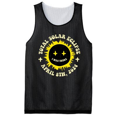 Total Solar Eclipse I Was There April 8th Mesh Reversible Basketball Jersey Tank