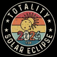 Totality Solar Eclipse 2024 America Retro Total Eclipse Coaster