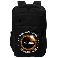 Total Solar Eclipse Path of Totality April 8th 2024 Indiana Impact Tech Backpack