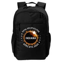 Total Solar Eclipse Path of Totality April 8th 2024 Indiana Daily Commute Backpack