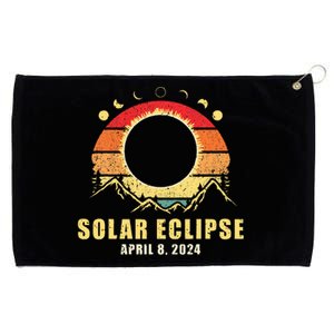 Total Solar Eclipse April 8 2024 Grommeted Golf Towel