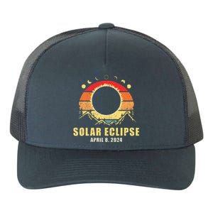 Total Solar Eclipse April 8 2024 Yupoong Adult 5-Panel Trucker Hat