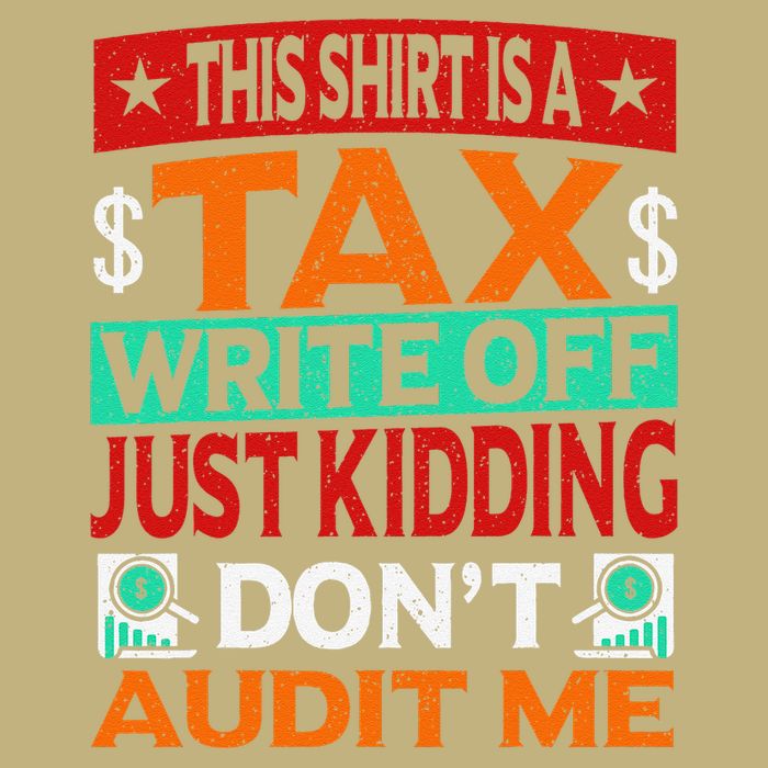 Tax Season Expense Audit This Is A Tax Write Off Cooling Performance Crew T-Shirt