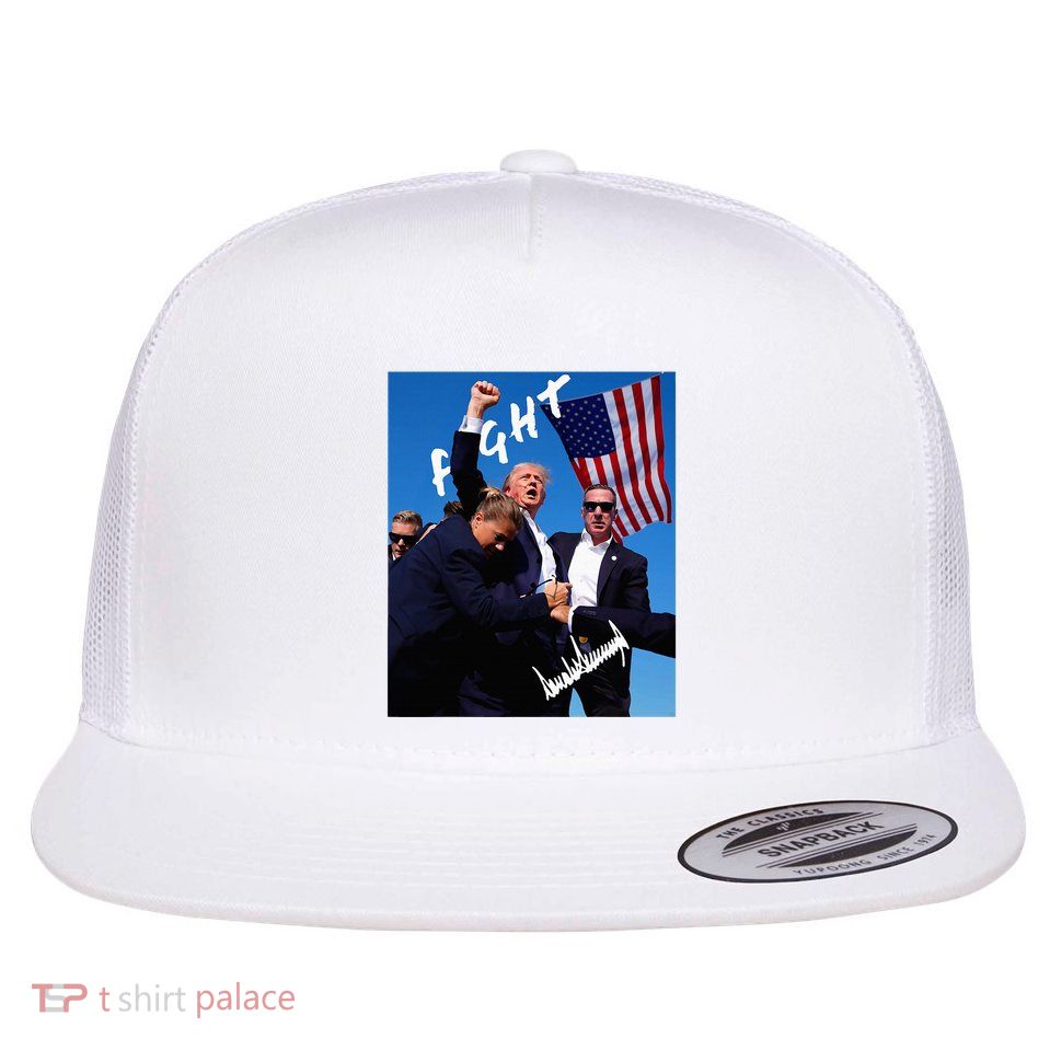 Trump Signature Edition Flat Bill Trucker Hat