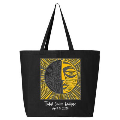 Total Solar Eclipse April 8 2024 25L Jumbo Tote