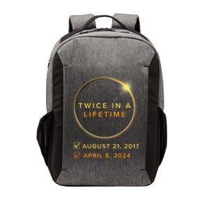 Total Solar Eclipse 2024 Phases April 8th Twice In A Lifetime Vector Backpack