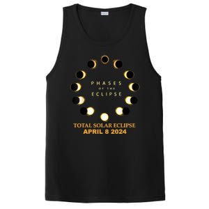 Total Solar Eclipse 2024 Phases April 8th PosiCharge Competitor Tank