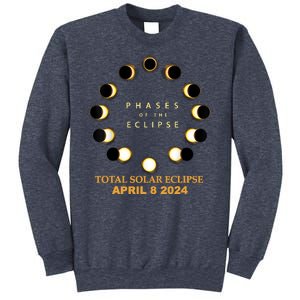 Total Solar Eclipse 2024 Phases April 8th Sweatshirt