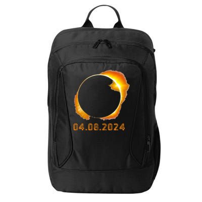 Total Solar Eclipse April 8 2024 City Backpack