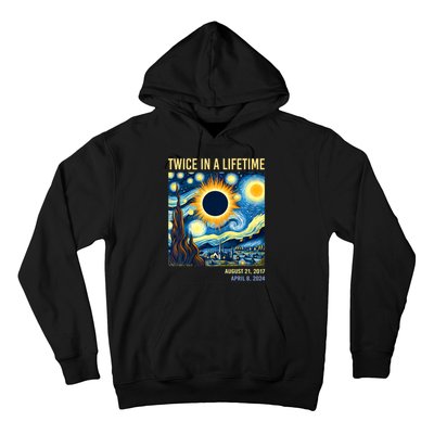 Total Solar Eclipse 2024 Twice In A Lifetime Hoodie